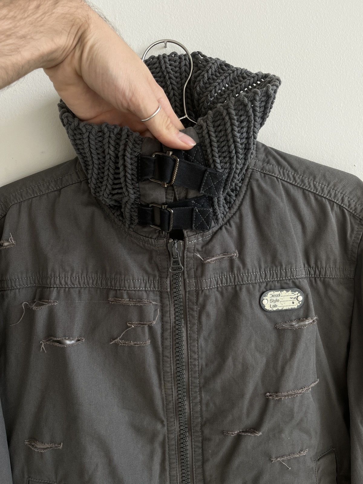 Diesel RARE VINTAGE DISTRESSED DIESEL STYLE LAB JACKET Size US XL / EU 56 / 4 - 2 Thumbnail