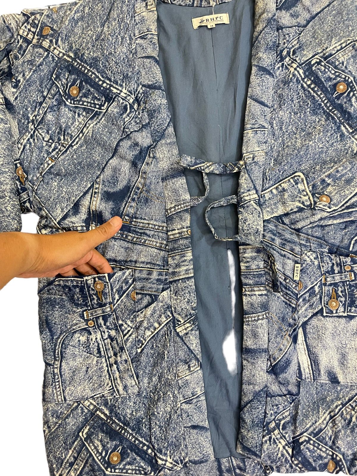 Vintage Vintage BHPC hanten jacket warm paded jacket Size US M / EU 48-50 / 2 - 10 Thumbnail