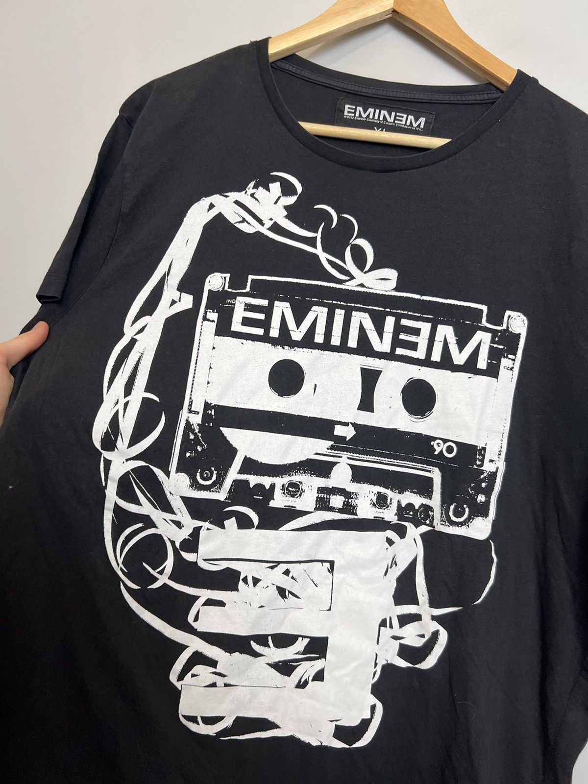Eminem Rare Vintage 2012 Y2K Eminem D12 Rap Band Tshirt 00s D12 Size US XL / EU 56 / 4 - 2 Thumbnail