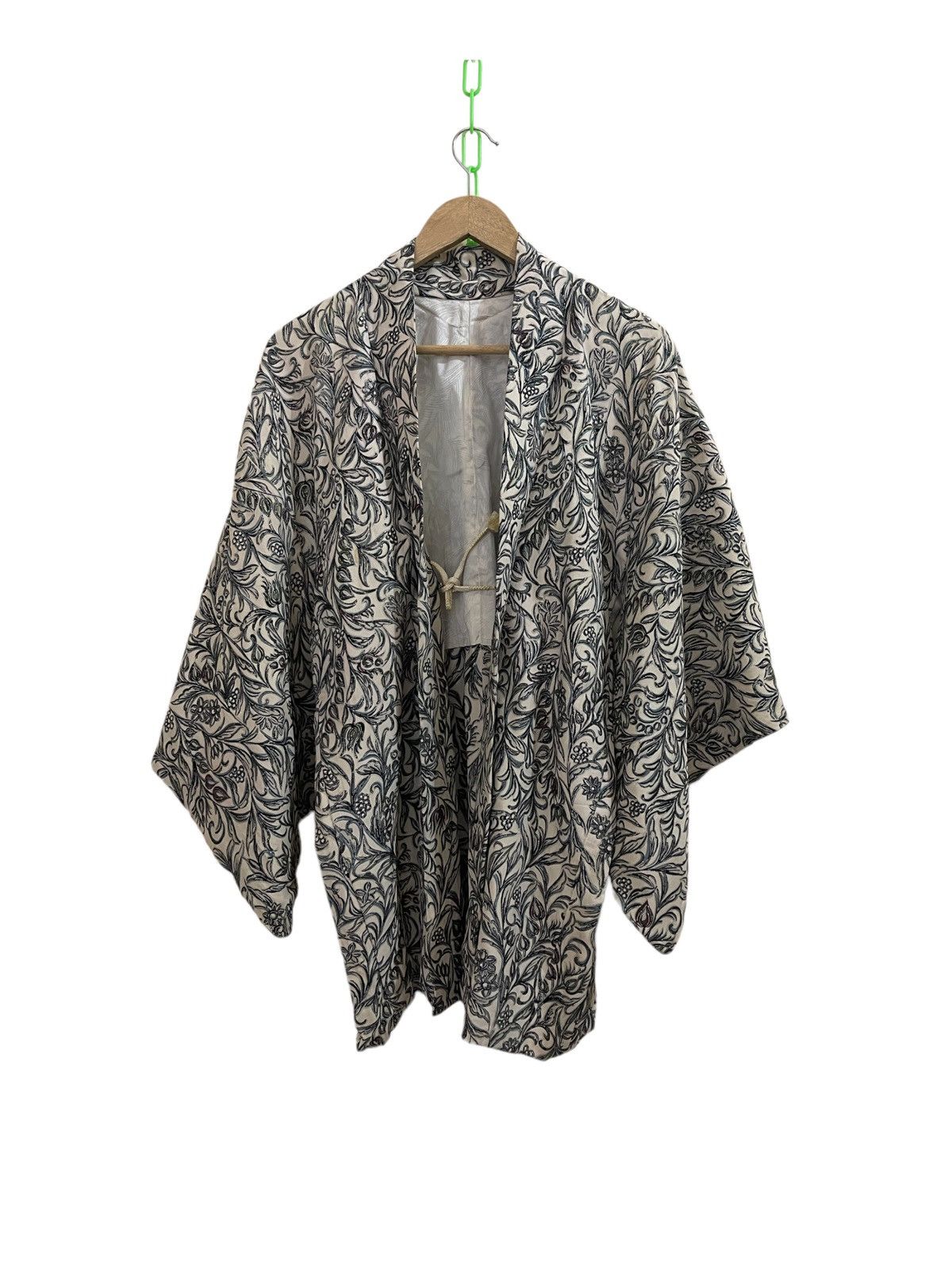Vintage vintage haori kimono jacket japanese traditional jacket Size US L / EU 52-54 / 3 - 2 Thumbnail