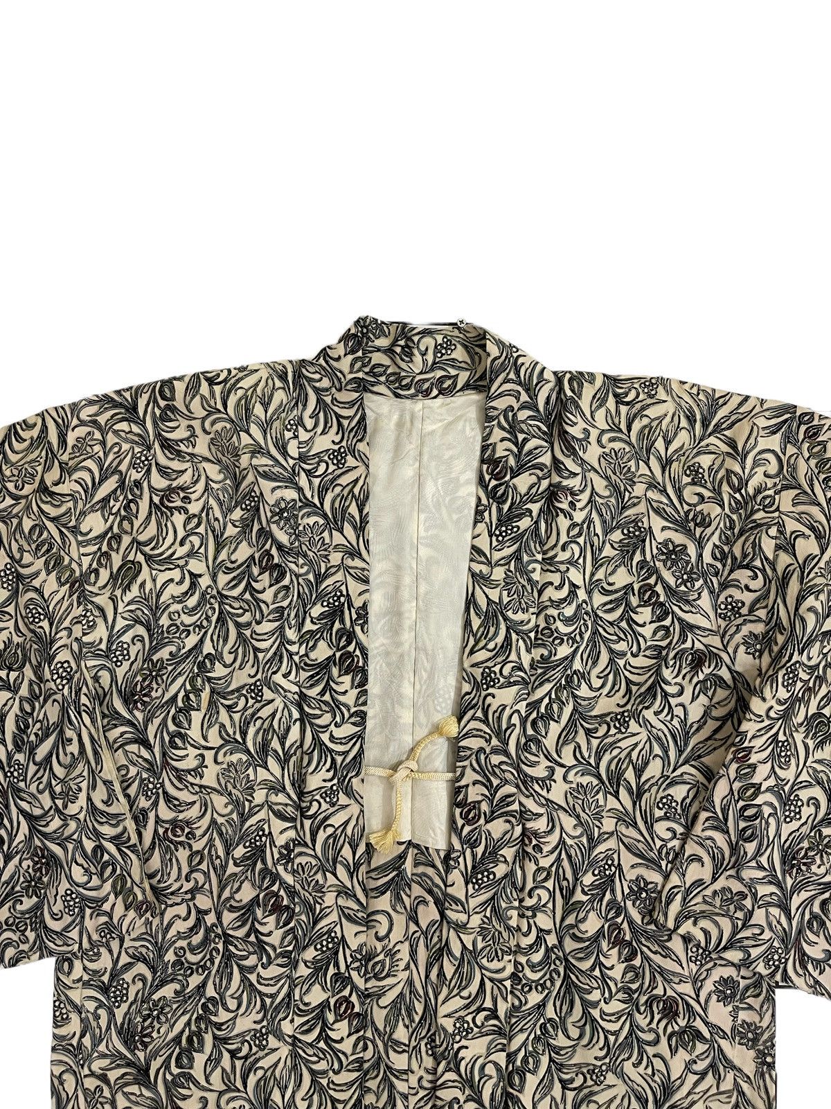 Vintage vintage haori kimono jacket japanese traditional jacket Size US L / EU 52-54 / 3 - 7 Thumbnail