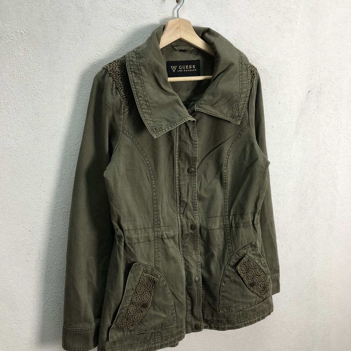 Japanese Brand VINTAGE GUESS LOS ANGELES CARGO JACKET MULTI POCKET Size US M / EU 48-50 / 2 - 5 Thumbnail