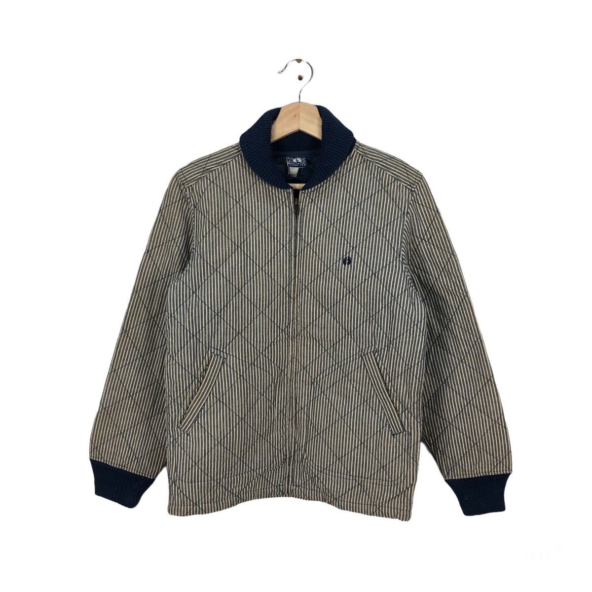 Japanese Brand VINTAGE HANG TEN QUILTED JACKET Size US S / EU 44-46 / 1 - 1 Thumbnail