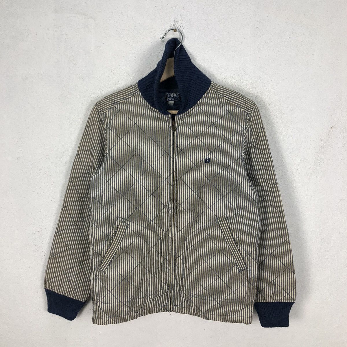 Japanese Brand VINTAGE HANG TEN QUILTED JACKET Size US S / EU 44-46 / 1 - 9 Thumbnail