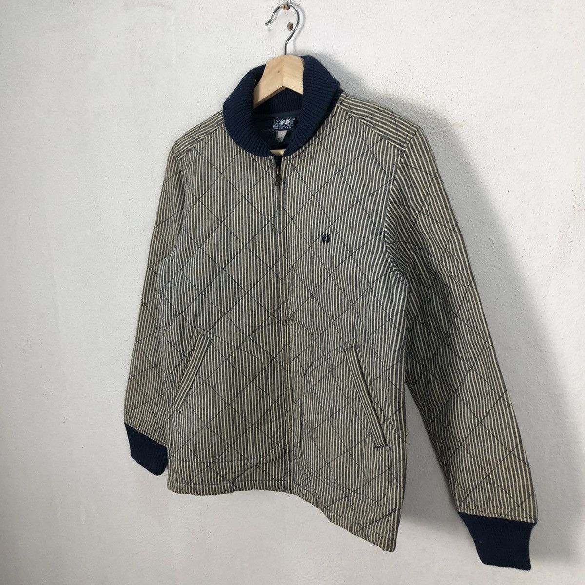 Japanese Brand VINTAGE HANG TEN QUILTED JACKET Size US S / EU 44-46 / 1 - 2 Thumbnail