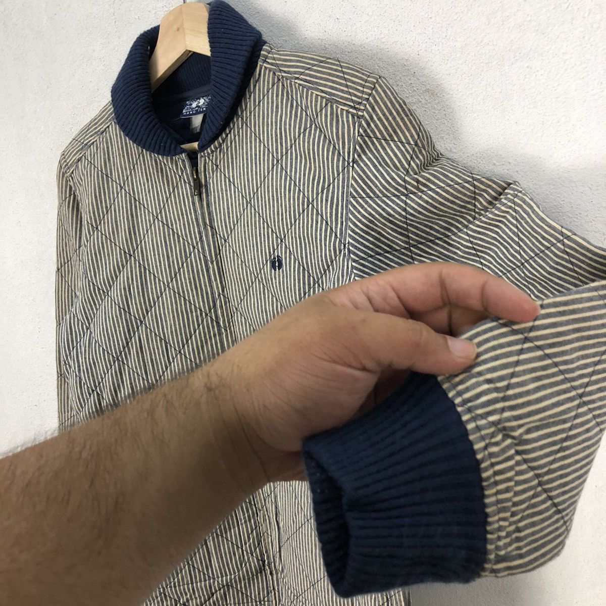 Japanese Brand VINTAGE HANG TEN QUILTED JACKET Size US S / EU 44-46 / 1 - 6 Thumbnail