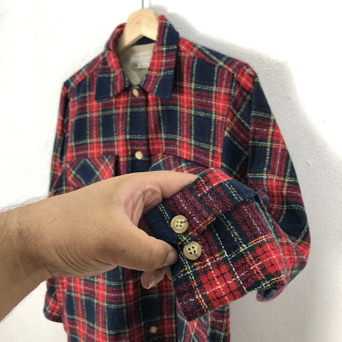 Flannel VINTAGE COUNTRY FIELD TARTAN DESIGN FLANNEL JACKET Size US M / EU 48-50 / 2 - 5 Thumbnail
