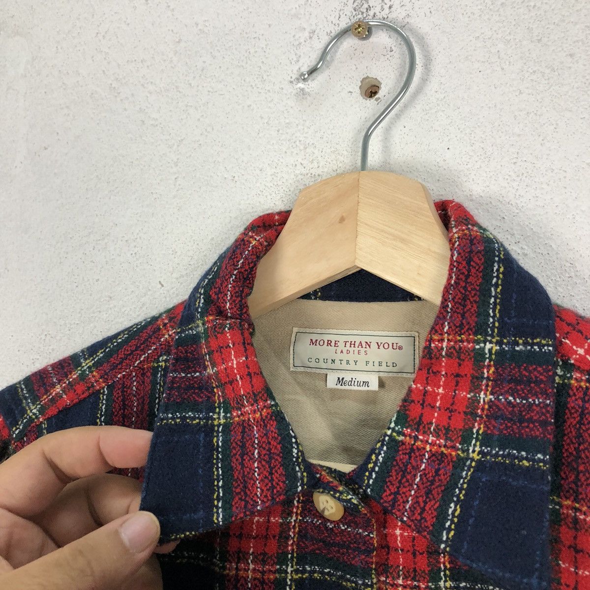 Flannel VINTAGE COUNTRY FIELD TARTAN DESIGN FLANNEL JACKET Size US M / EU 48-50 / 2 - 6 Thumbnail