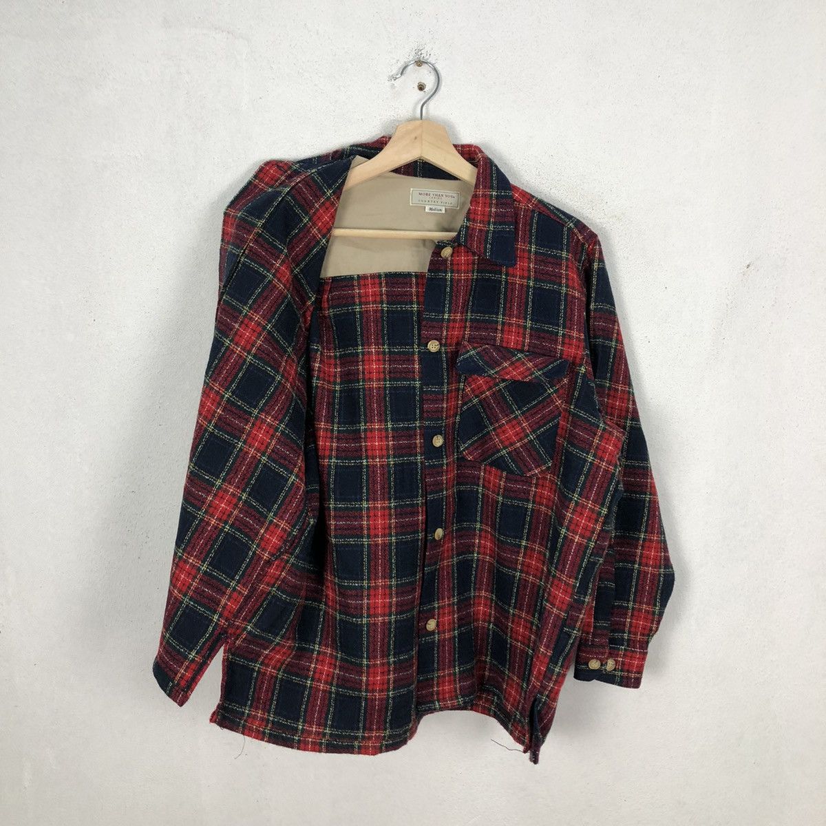 Flannel VINTAGE COUNTRY FIELD TARTAN DESIGN FLANNEL JACKET Size US M / EU 48-50 / 2 - 8 Thumbnail