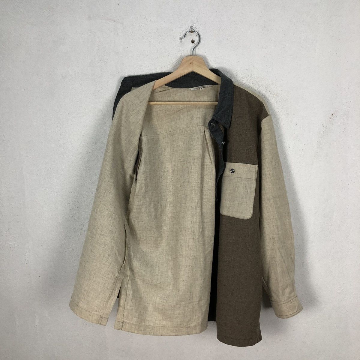 Japanese Brand VINTAGE CHRISTINA ROSSA BUTTON UPS PATCH WORK STYLE DESIGN Size US M / EU 48-50 / 2 - 11 Thumbnail