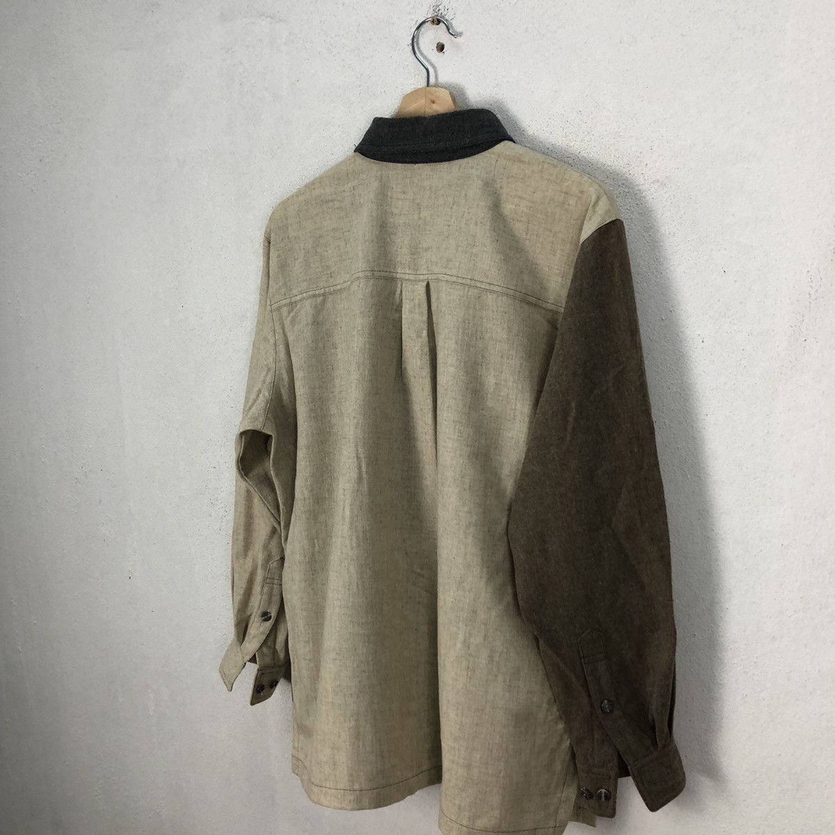 Japanese Brand VINTAGE CHRISTINA ROSSA BUTTON UPS PATCH WORK STYLE DESIGN Size US M / EU 48-50 / 2 - 10 Thumbnail