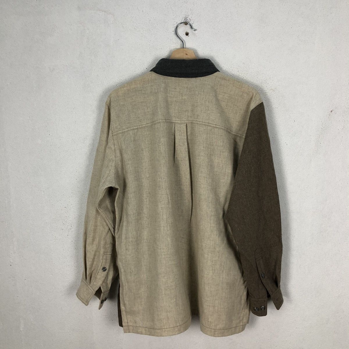 Japanese Brand VINTAGE CHRISTINA ROSSA BUTTON UPS PATCH WORK STYLE DESIGN Size US M / EU 48-50 / 2 - 9 Thumbnail