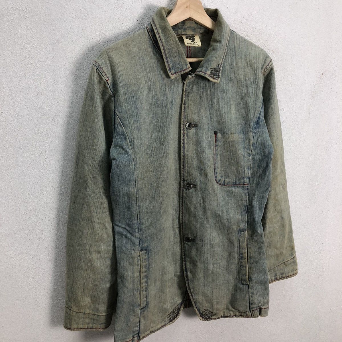 Japanese Brand RARE HIKORY CHORE JACKET ROYAL BLUE INSPIRED BLUE BLUE JAPAN Size US M / EU 48-50 / 2 - 6 Thumbnail