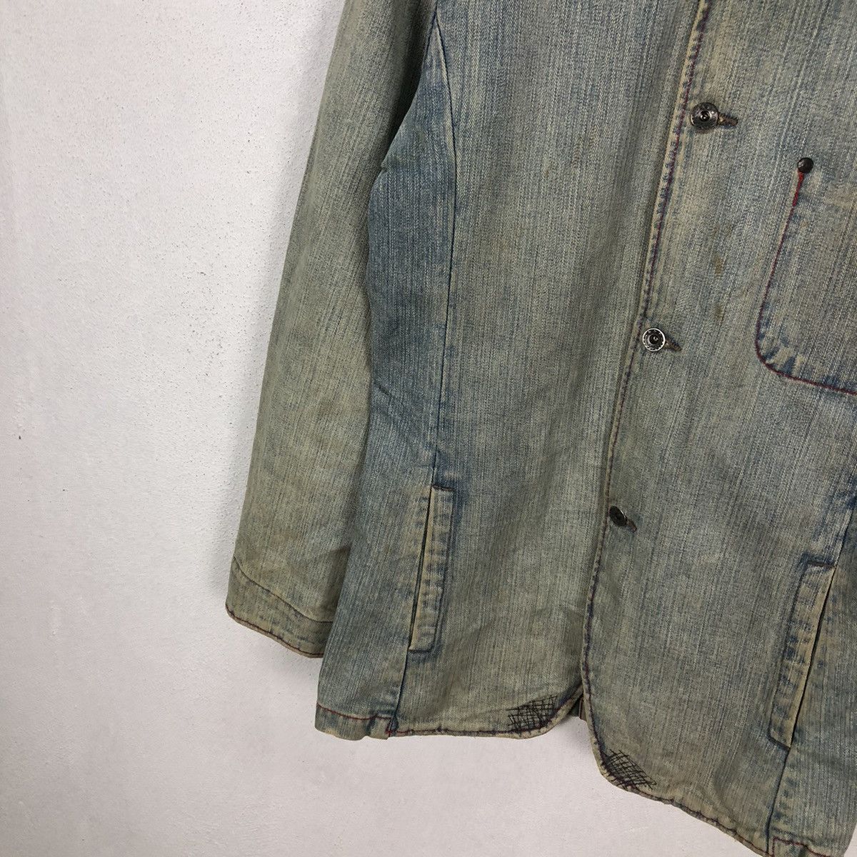 Japanese Brand RARE HIKORY CHORE JACKET ROYAL BLUE INSPIRED BLUE BLUE JAPAN Size US M / EU 48-50 / 2 - 4 Thumbnail
