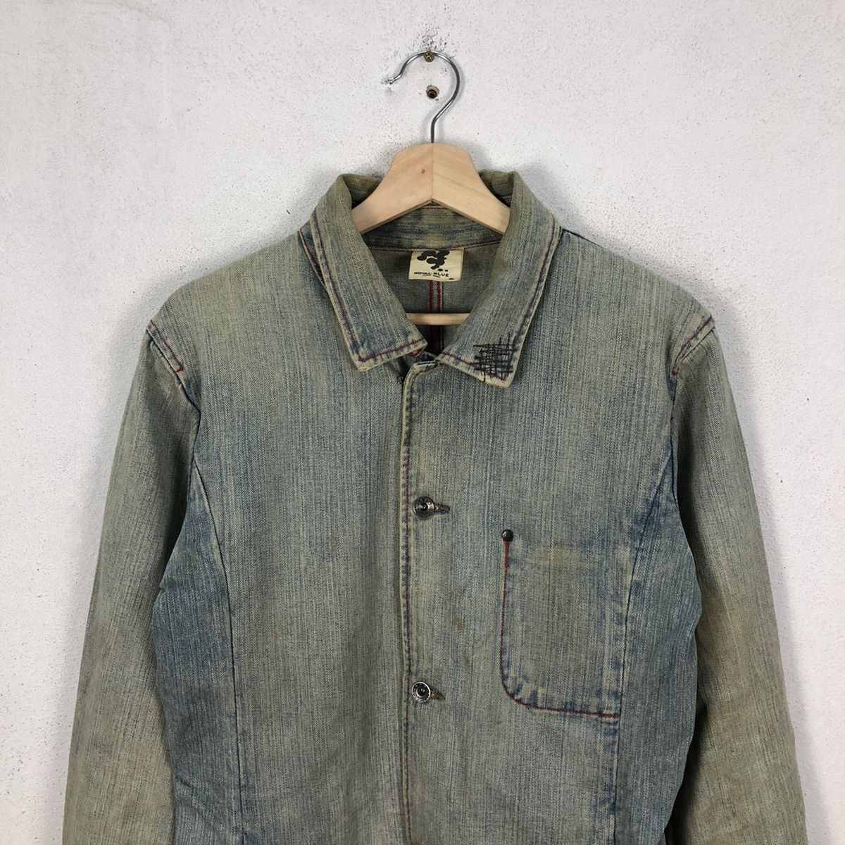 Japanese Brand RARE HIKORY CHORE JACKET ROYAL BLUE INSPIRED BLUE BLUE JAPAN Size US M / EU 48-50 / 2 - 3 Thumbnail