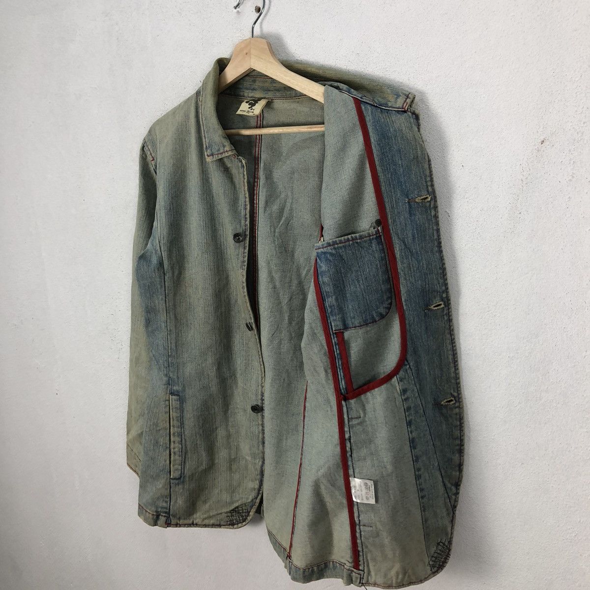 Japanese Brand RARE HIKORY CHORE JACKET ROYAL BLUE INSPIRED BLUE BLUE JAPAN Size US M / EU 48-50 / 2 - 12 Thumbnail
