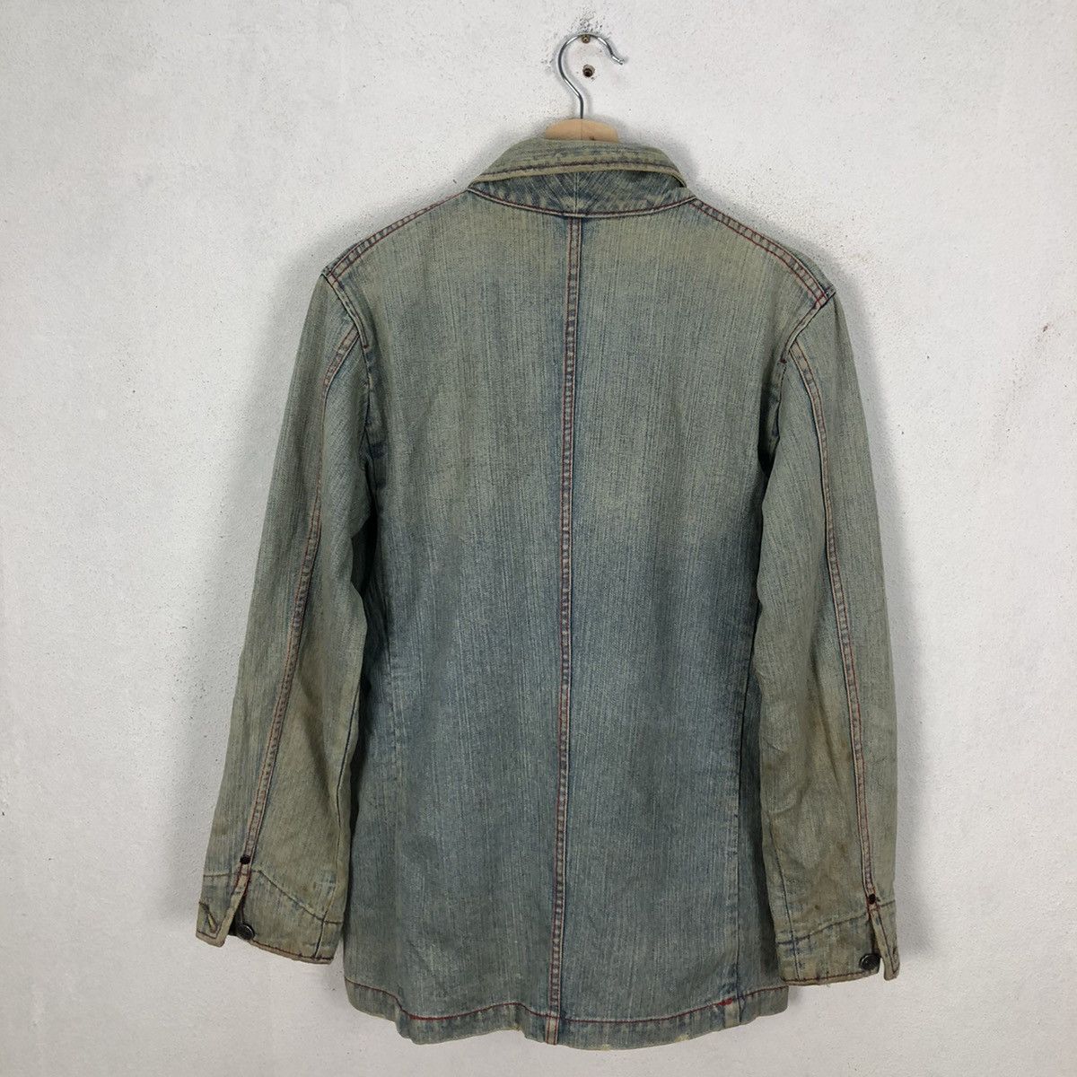 Japanese Brand RARE HIKORY CHORE JACKET ROYAL BLUE INSPIRED BLUE BLUE JAPAN Size US M / EU 48-50 / 2 - 9 Thumbnail