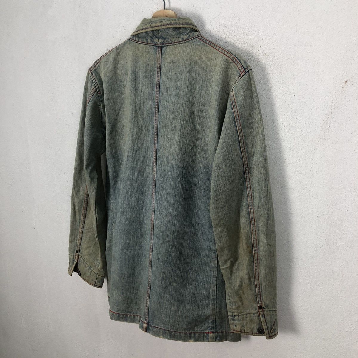 Japanese Brand RARE HIKORY CHORE JACKET ROYAL BLUE INSPIRED BLUE BLUE JAPAN Size US M / EU 48-50 / 2 - 10 Thumbnail