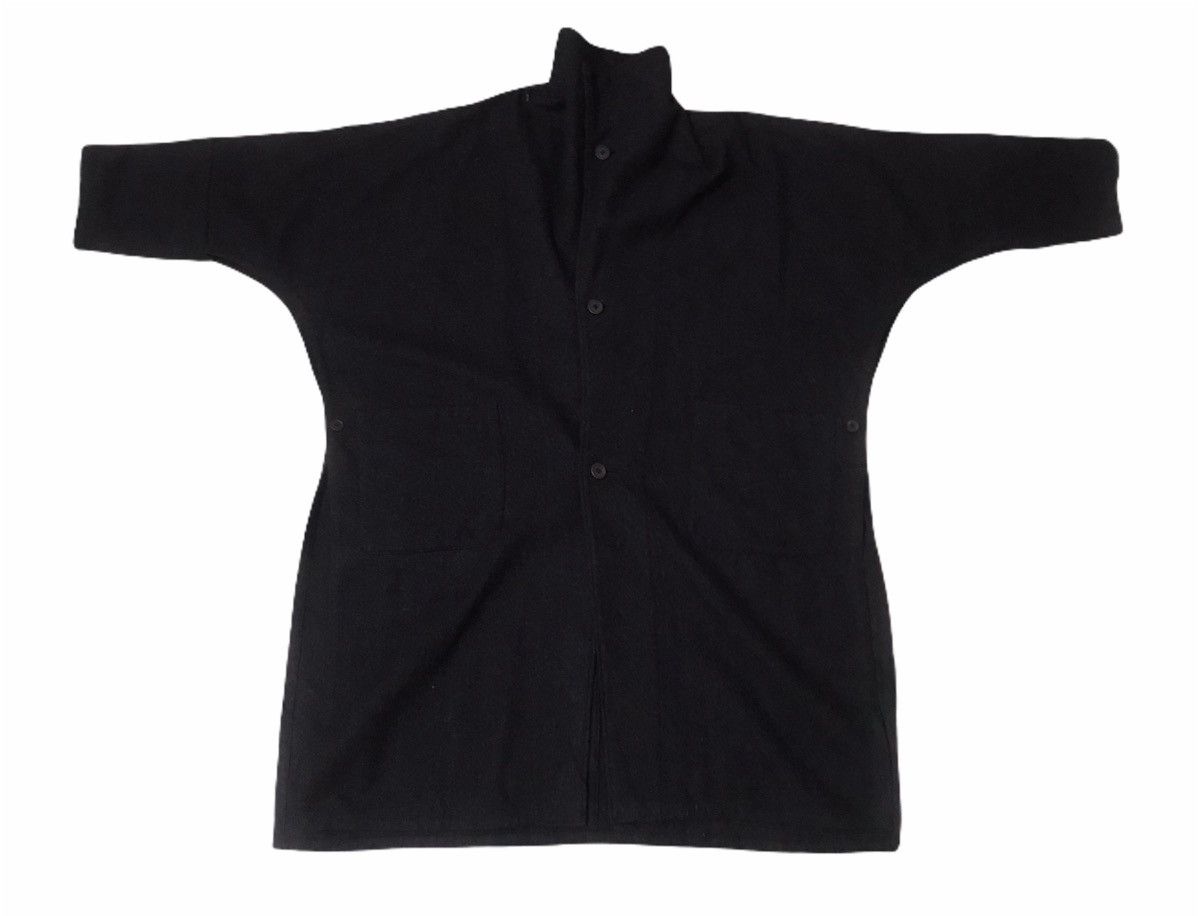 Yohji Yamamoto ⚡️QUICK SALE⚡️Vintage Yohji Yamamoto Wool Long Jacket Size US XXL / EU 58 / 5 - 6 Thumbnail