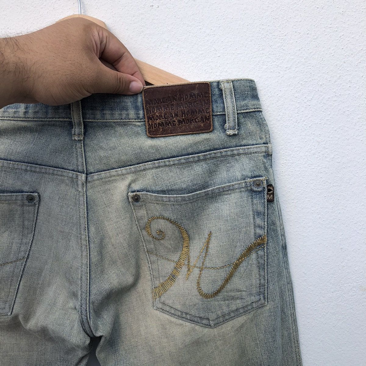 Japanese Brand MORGAN HOMME DENIM JEANS MADE IN JAPAN Size US 32 / EU 48 - 9 Thumbnail