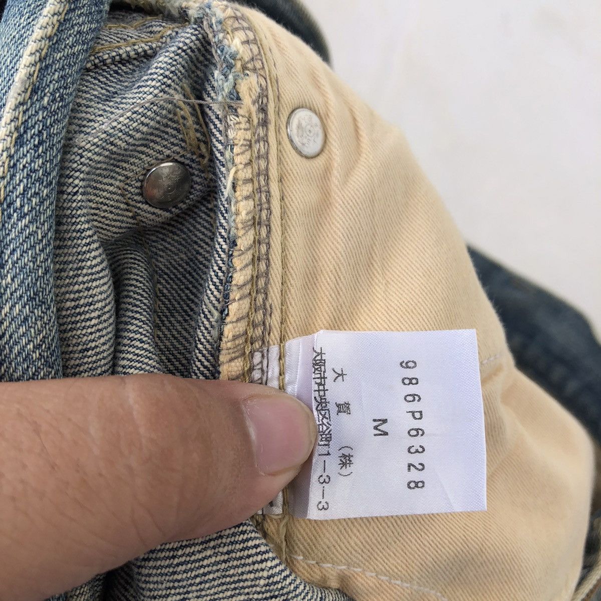 Japanese Brand MORGAN HOMME DENIM JEANS MADE IN JAPAN Size US 32 / EU 48 - 11 Thumbnail
