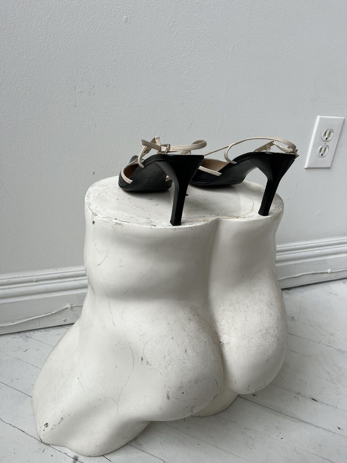Gucci Vintage 90s Gucci Slingback Kitten Heels Size US 6 / IT 36 - 5 Thumbnail