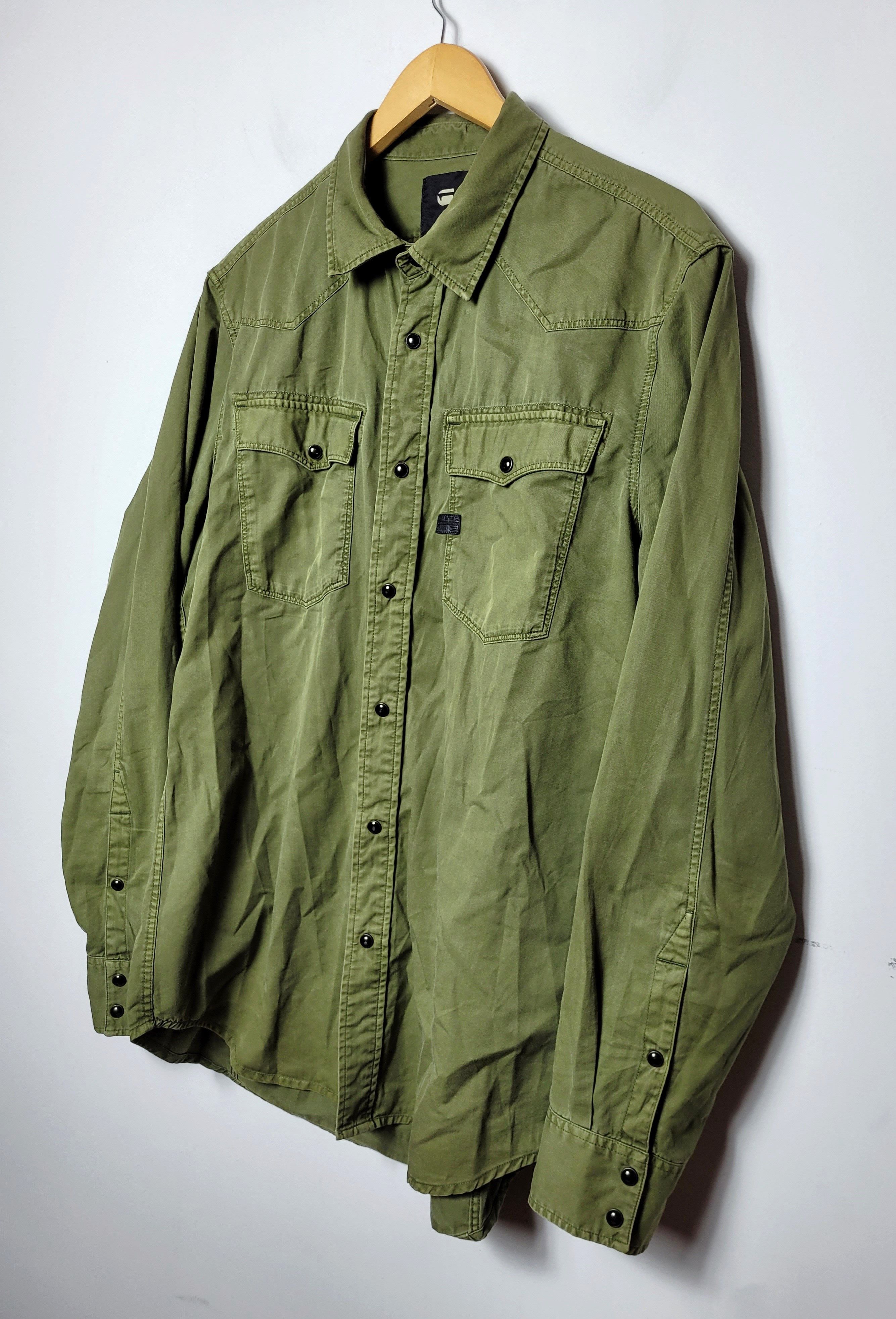 G-Star × Japanese Brand G-star Raw khaki shirt Size US L / EU 52-54 / 3 - 2 Thumbnail