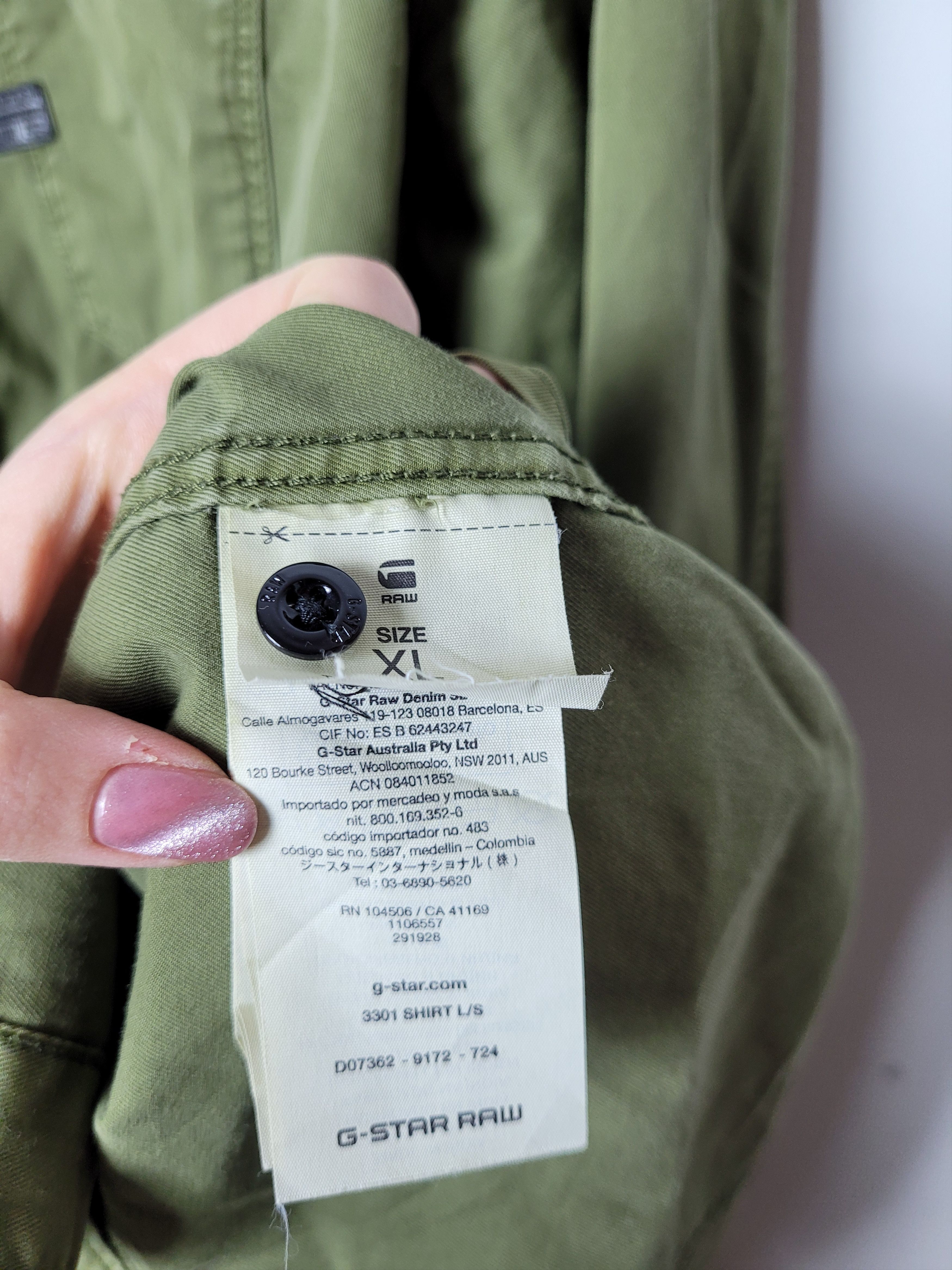 G-Star × Japanese Brand G-star Raw khaki shirt Size US L / EU 52-54 / 3 - 7 Thumbnail