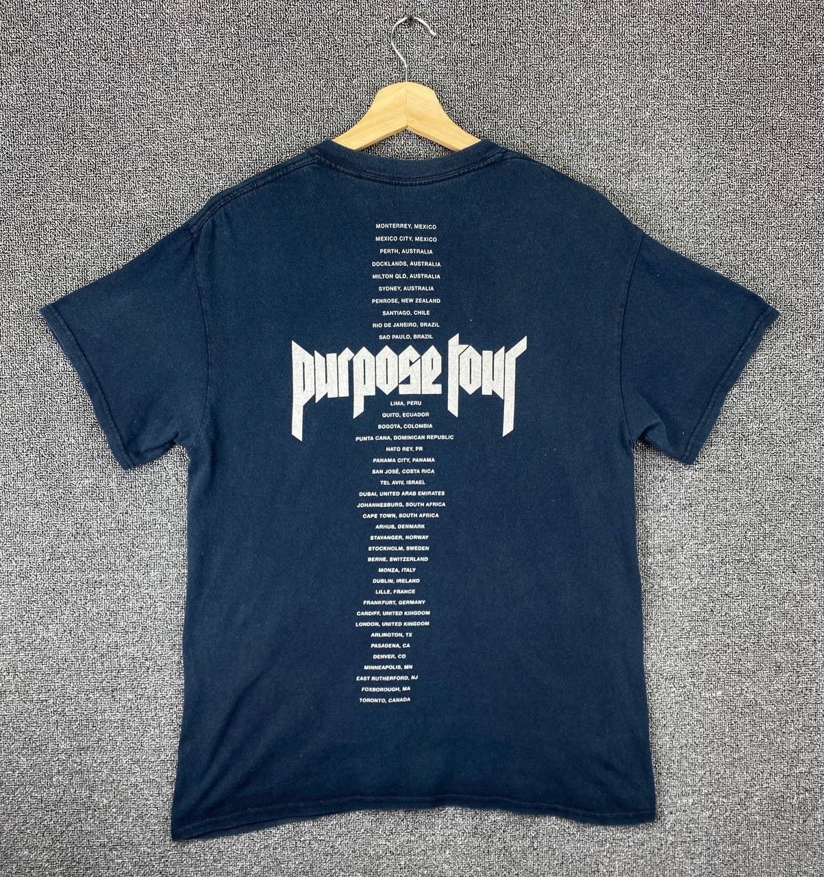 Band Tees Justin Bieber Purpose Tour Tee Shirts Size US M / EU 48-50 / 2 - 5 Thumbnail
