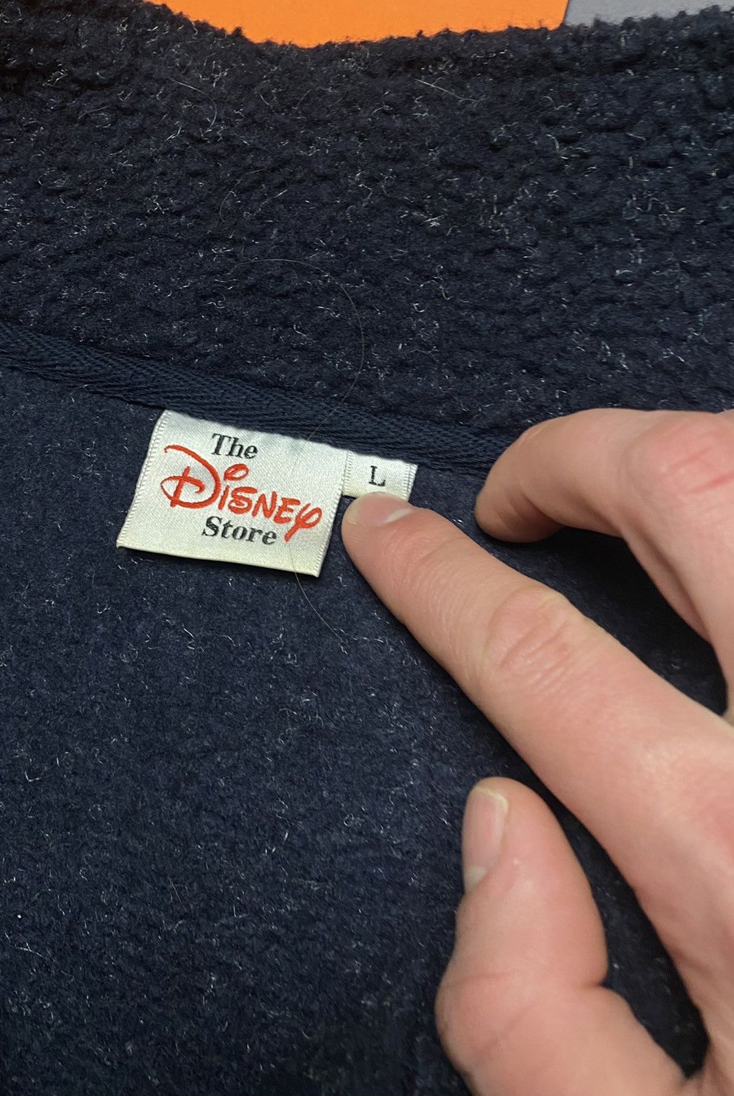Disney EEYORE VINTAGE 90s Disney FLEECE Size US L / EU 52-54 / 3 - 6 Thumbnail