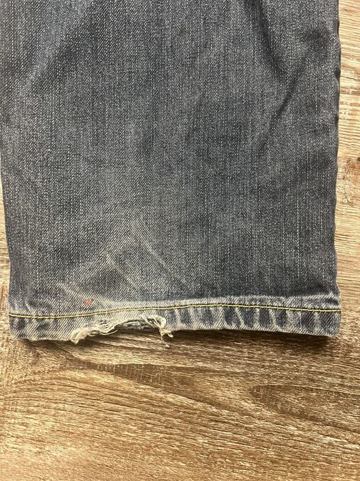 One Piece *RARE* one piece “LUFFY” japanese denim blue jeans | Grailed