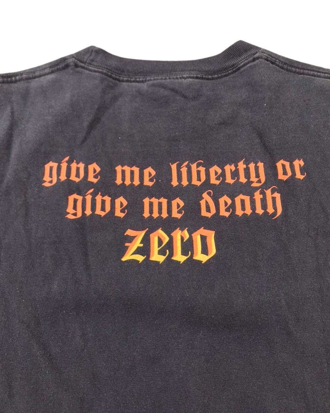 Vintage Vintage Zero Skateboards Liberty T-Shirt Size US XL / EU 56 / 4 - 4 Thumbnail