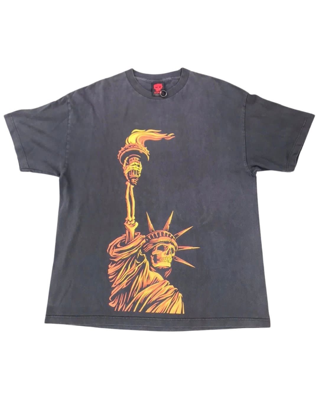 Vintage Vintage Zero Skateboards Liberty T-Shirt Size US XL / EU 56 / 4 - 1 Thumbnail