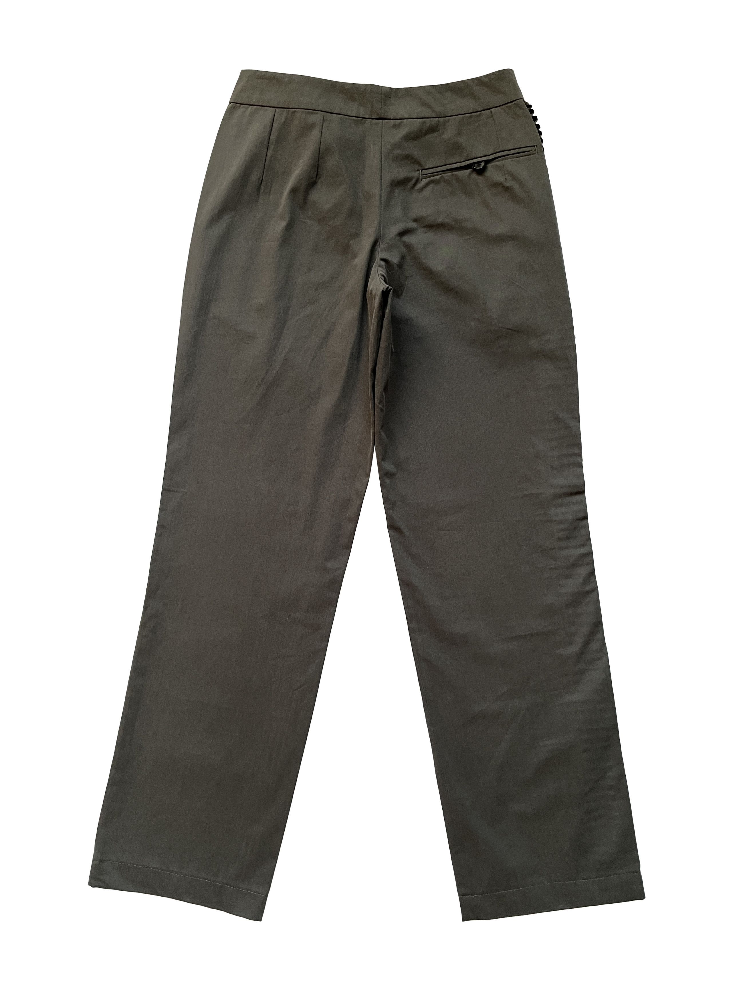 Dirk Schonberger ⚡️QUICK SALE⚡️Dirk Schonberger Gray Trousers Pants Size 27" / US 4 / IT 40 - 2 Thumbnail