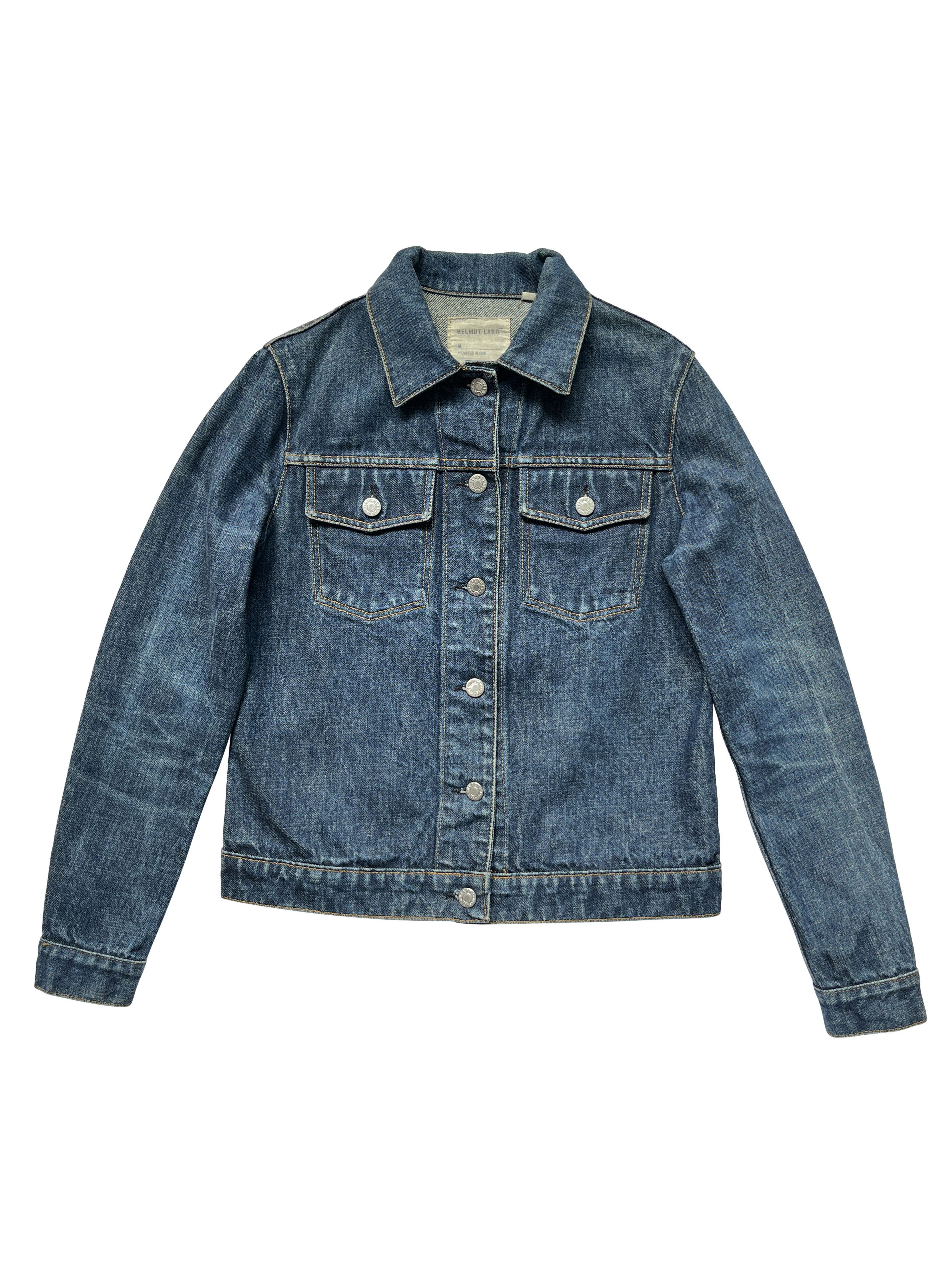 ⚡️QUICK SALE⚡️1999 Helmut Lang Blue Denim Jean Jacket