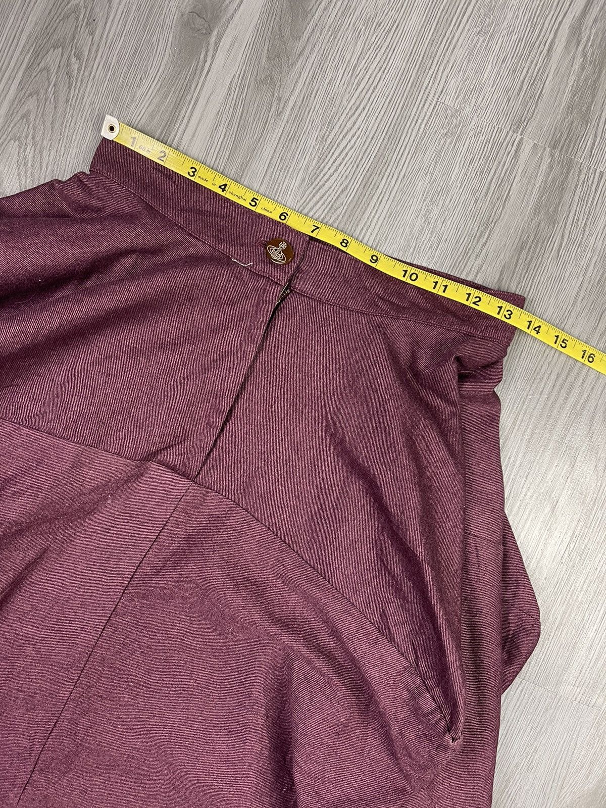 Seditionaries × Vivienne Westwood Steals🔥Vivienne Westwood Maroon Burst Skirt Size 27" / US 4 / IT 40 - 10 Thumbnail