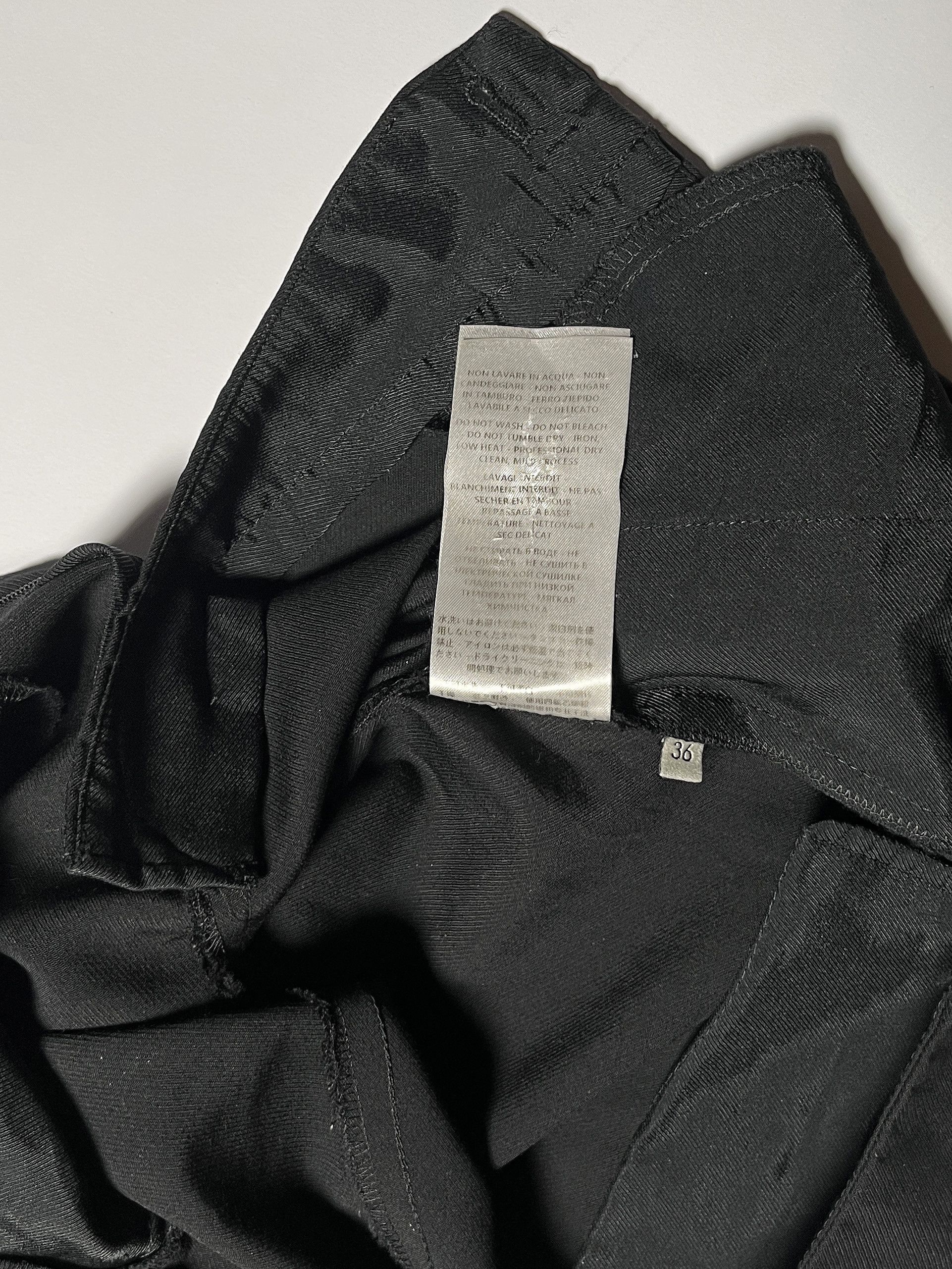 Gucci ⚡️QUICK SALE⚡️Gucci Black Wide Leg Trousers Pants Size 27" / US 4 / IT 40 - 6 Thumbnail