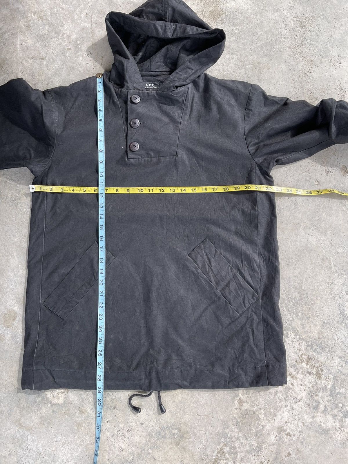 A.P.C. A.P.C techwear hooded pullover Size US M / EU 48-50 / 2 - 7 Thumbnail