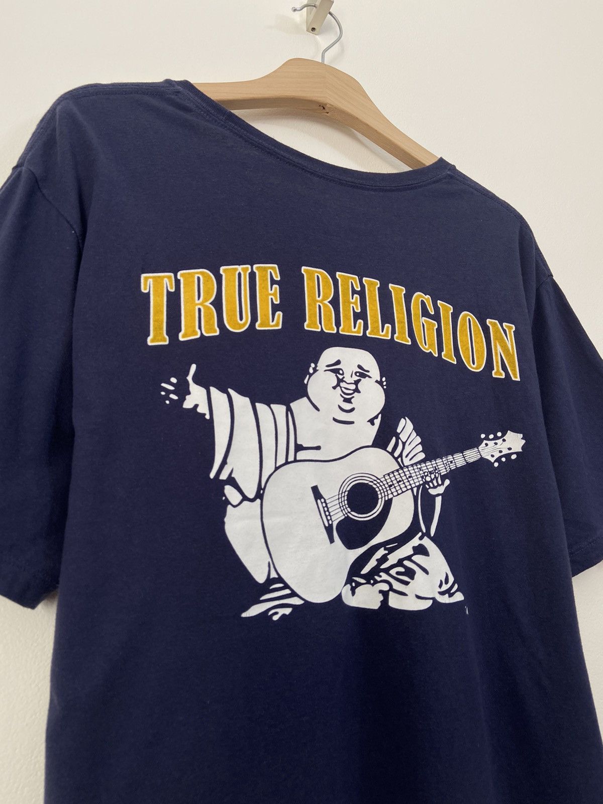 True Religion × Vintage True Religion Big Logo Vintage T-shirt Size US XL / EU 56 / 4 - 3 Thumbnail