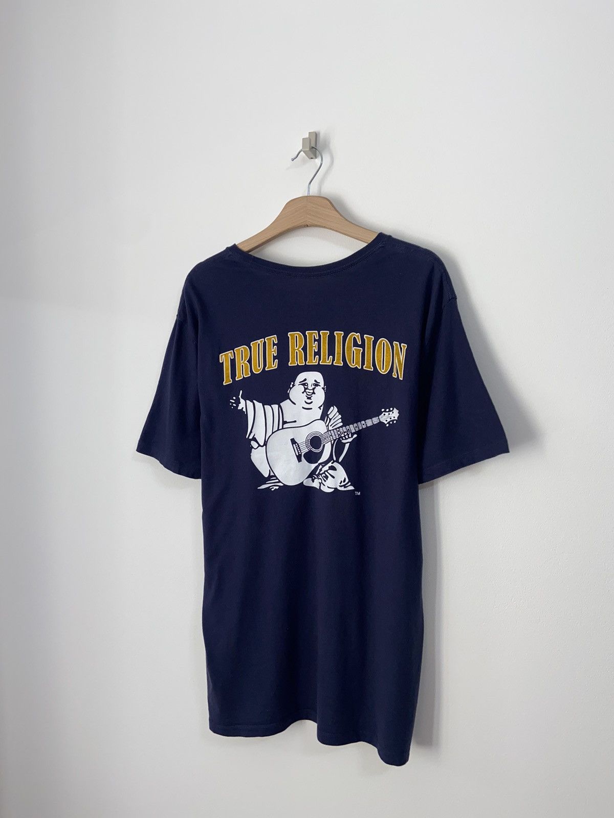 True Religion × Vintage True Religion Big Logo Vintage T-shirt Size US XL / EU 56 / 4 - 1 Thumbnail