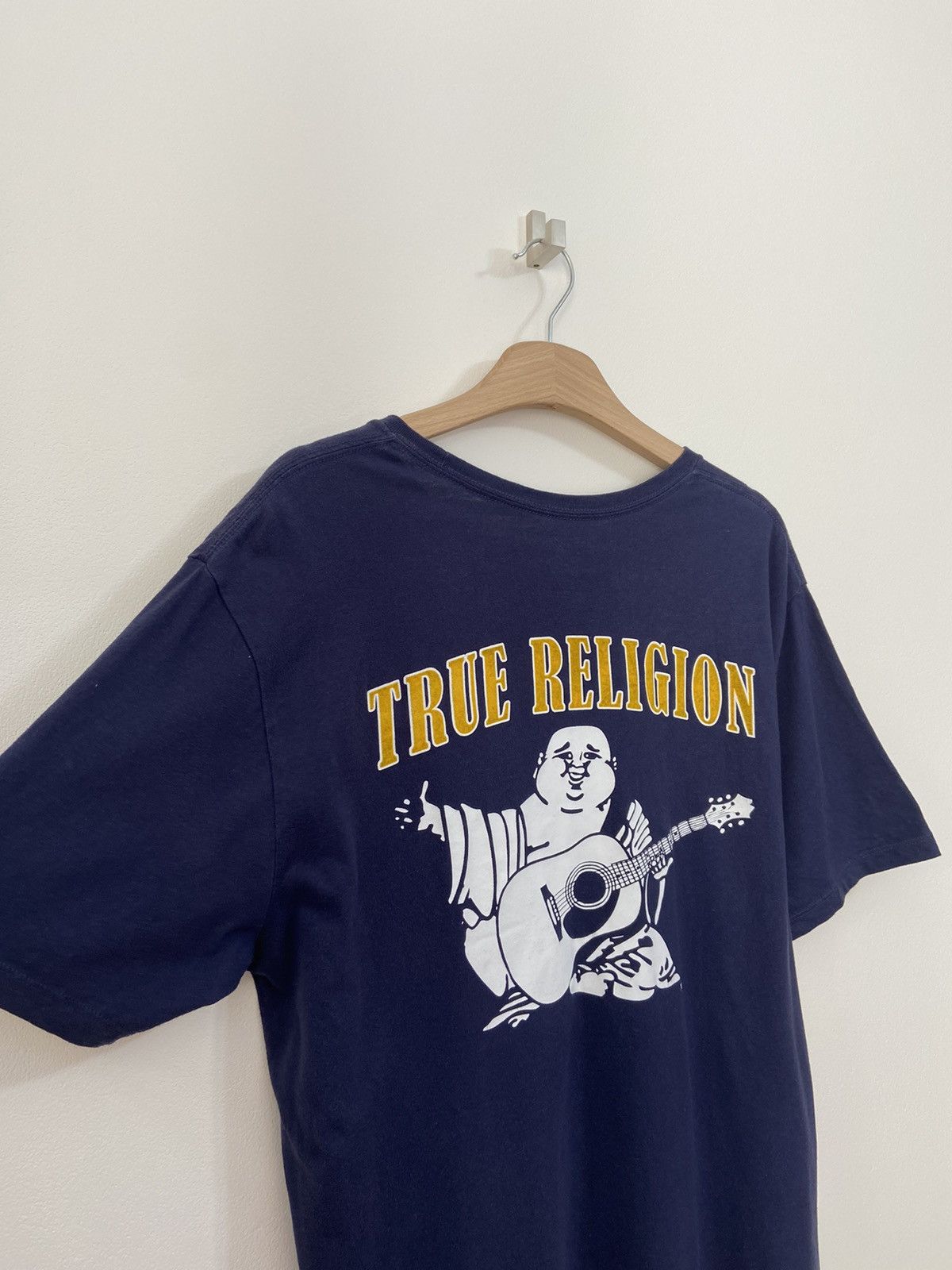 True Religion × Vintage True Religion Big Logo Vintage T-shirt Size US XL / EU 56 / 4 - 8 Thumbnail
