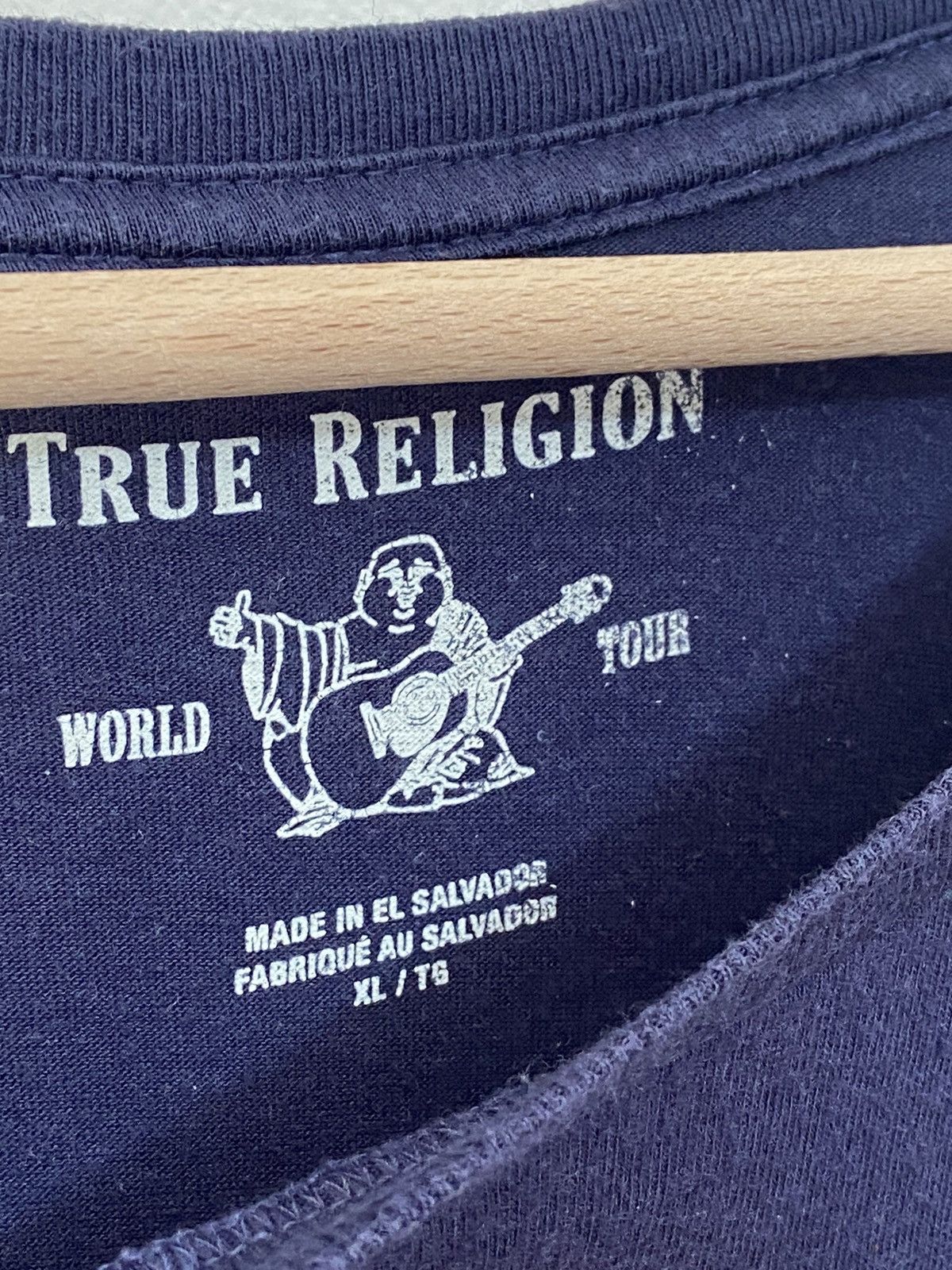 True Religion × Vintage True Religion Big Logo Vintage T-shirt Size US XL / EU 56 / 4 - 15 Thumbnail