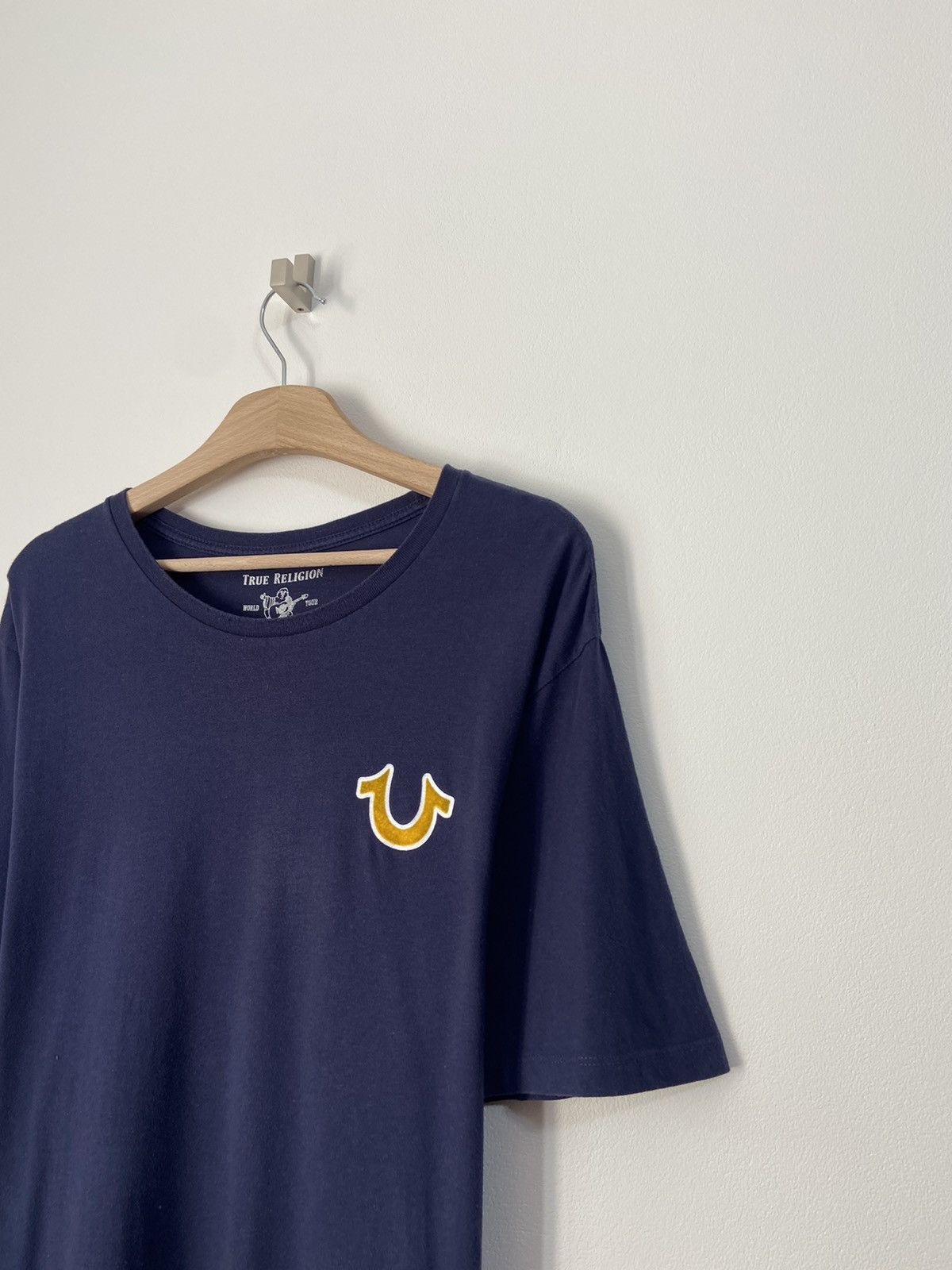 True Religion × Vintage True Religion Big Logo Vintage T-shirt Size US XL / EU 56 / 4 - 11 Thumbnail