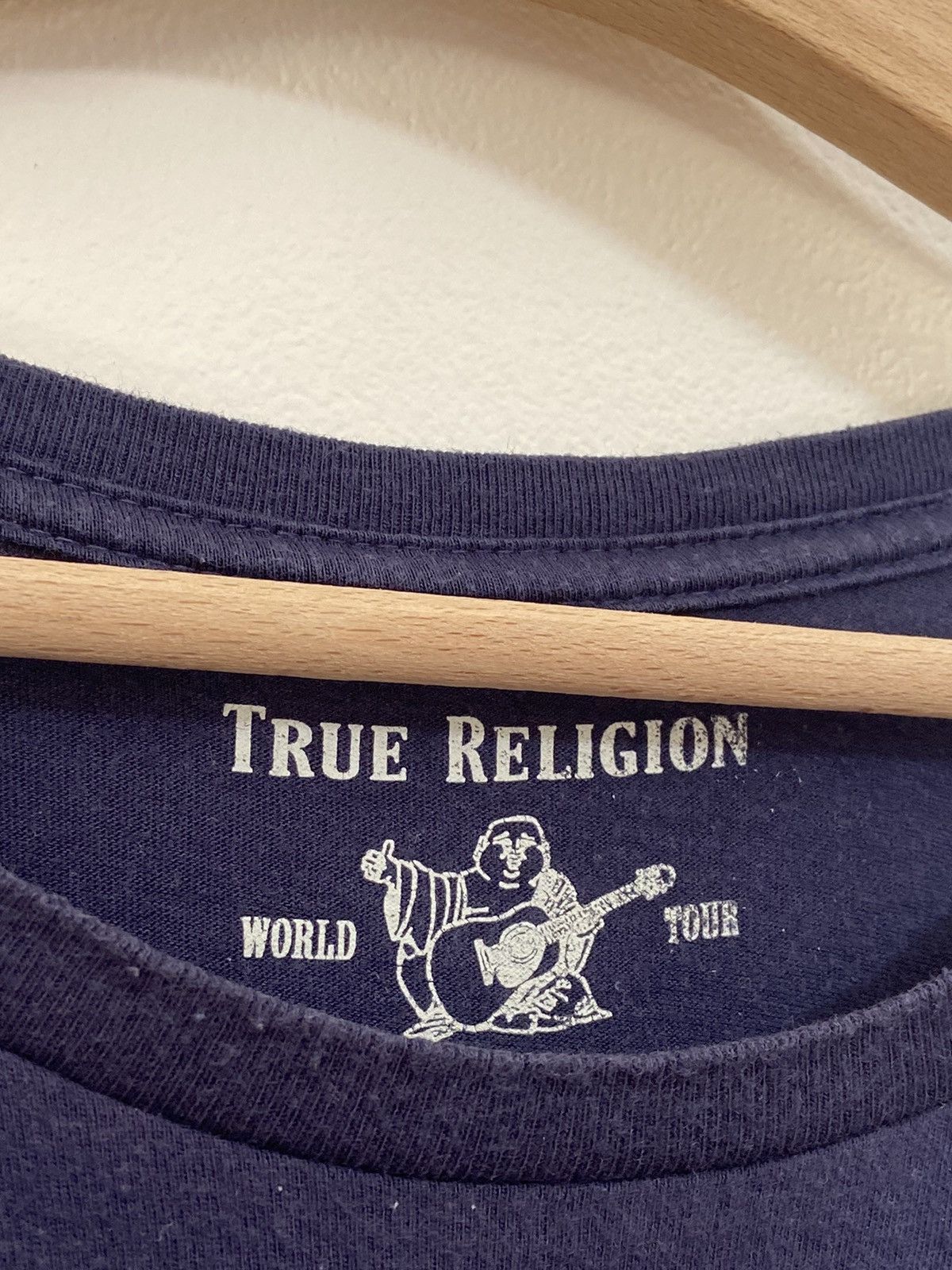 True Religion × Vintage True Religion Big Logo Vintage T-shirt Size US XL / EU 56 / 4 - 14 Thumbnail