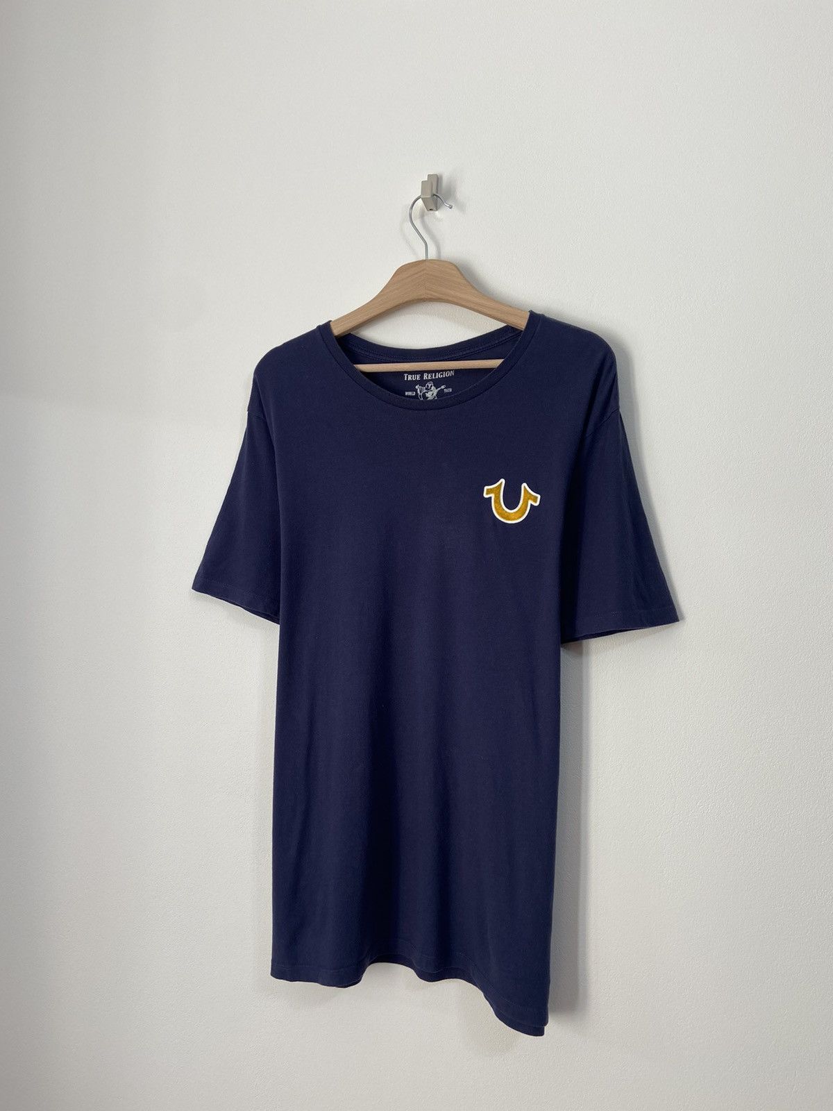 True Religion × Vintage True Religion Big Logo Vintage T-shirt Size US XL / EU 56 / 4 - 10 Thumbnail