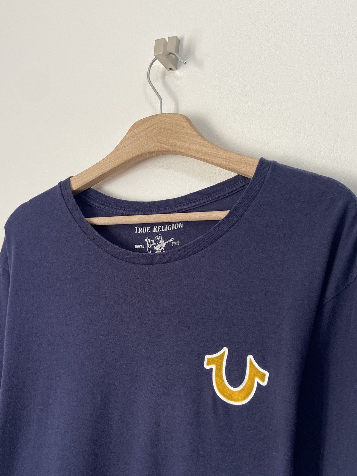 True Religion × Vintage True Religion Big Logo Vintage T-shirt Size US XL / EU 56 / 4 - 12 Thumbnail
