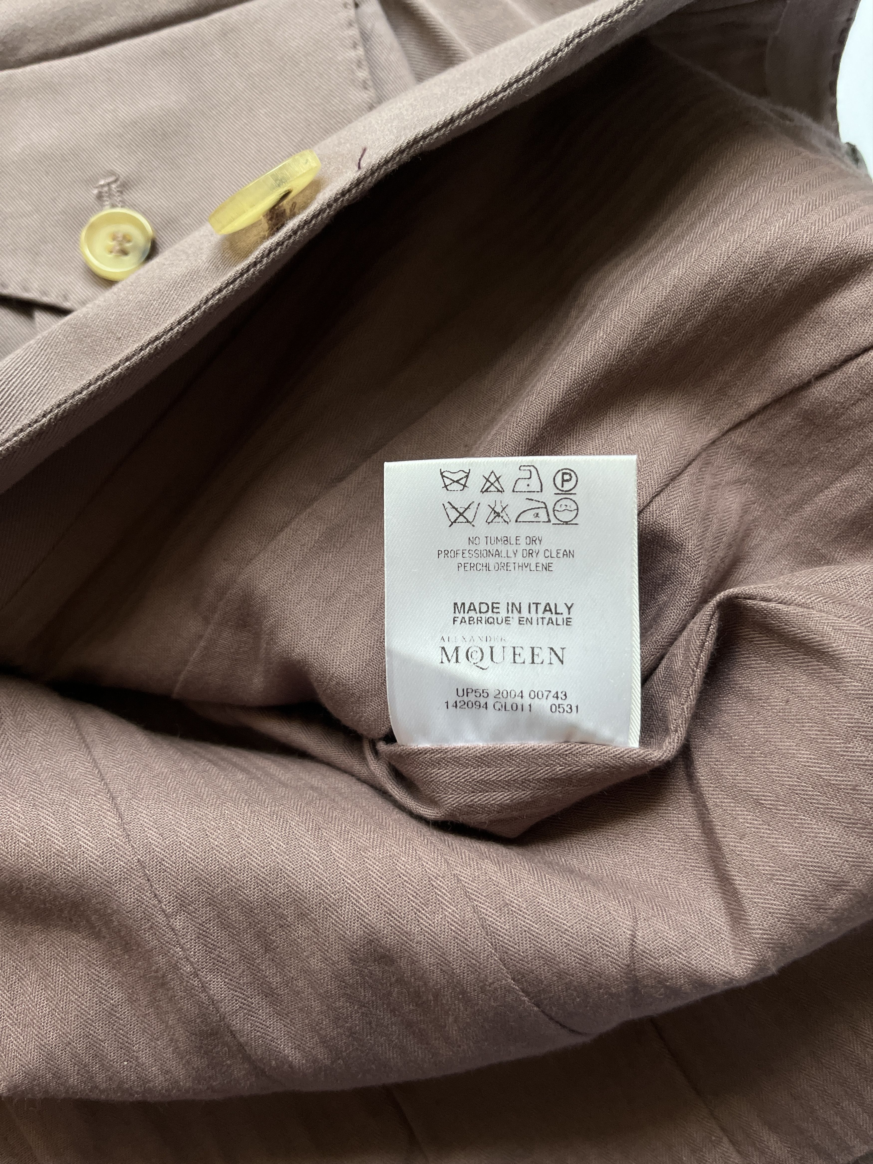 Alexander McQueen ⚡️QUICK SALE⚡️2004 Alexander McQueen Pink Jacket Blazer Size XS / US 0-2 / IT 36-38 - 5 Thumbnail