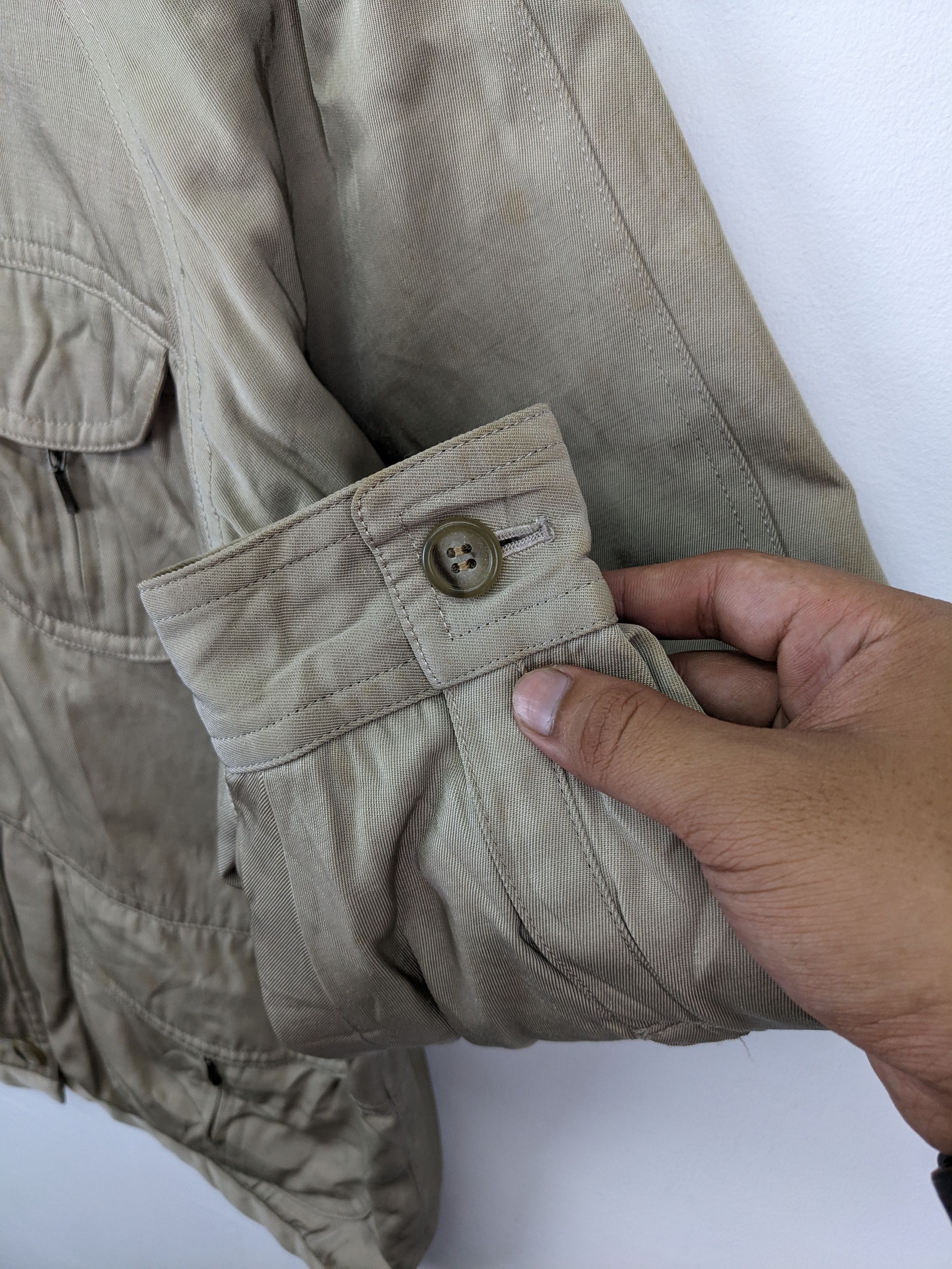 Japanese Brand Vintage Workwear Jacket by Flintlock Blue Grass Size US M / EU 48-50 / 2 - 8 Thumbnail