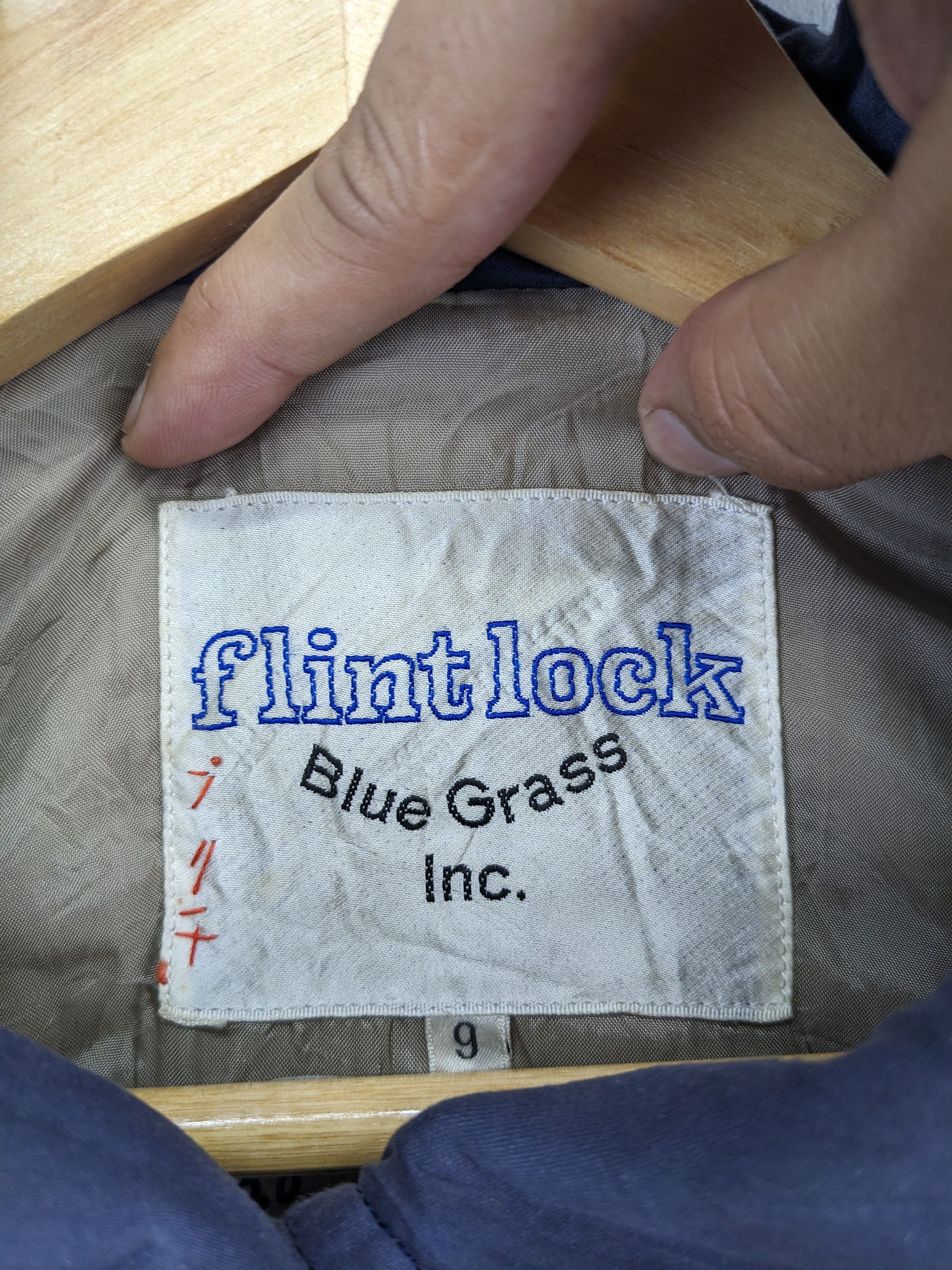 Japanese Brand Vintage Workwear Jacket by Flintlock Blue Grass Size US M / EU 48-50 / 2 - 3 Thumbnail