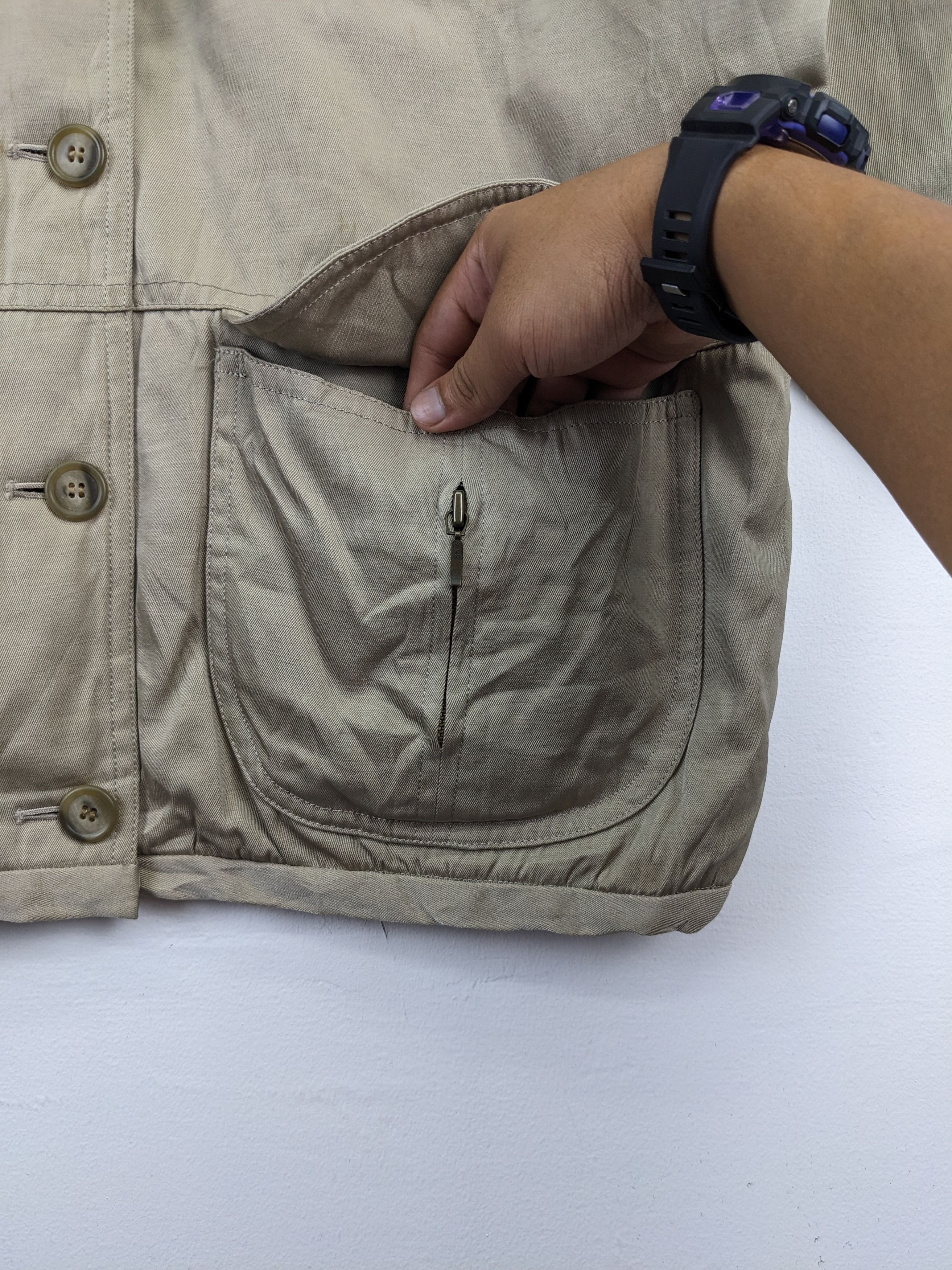 Japanese Brand Vintage Workwear Jacket by Flintlock Blue Grass Size US M / EU 48-50 / 2 - 14 Thumbnail
